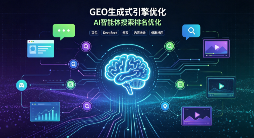怀宁县GEO 浪潮来袭：生成式引擎优化崛起，创作者争抢豆包、DeepSeek、元宝智能体流量入口